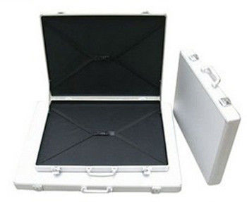 Waterproof Aluminum Laptop Case Hard Shell With Two Combination Locks